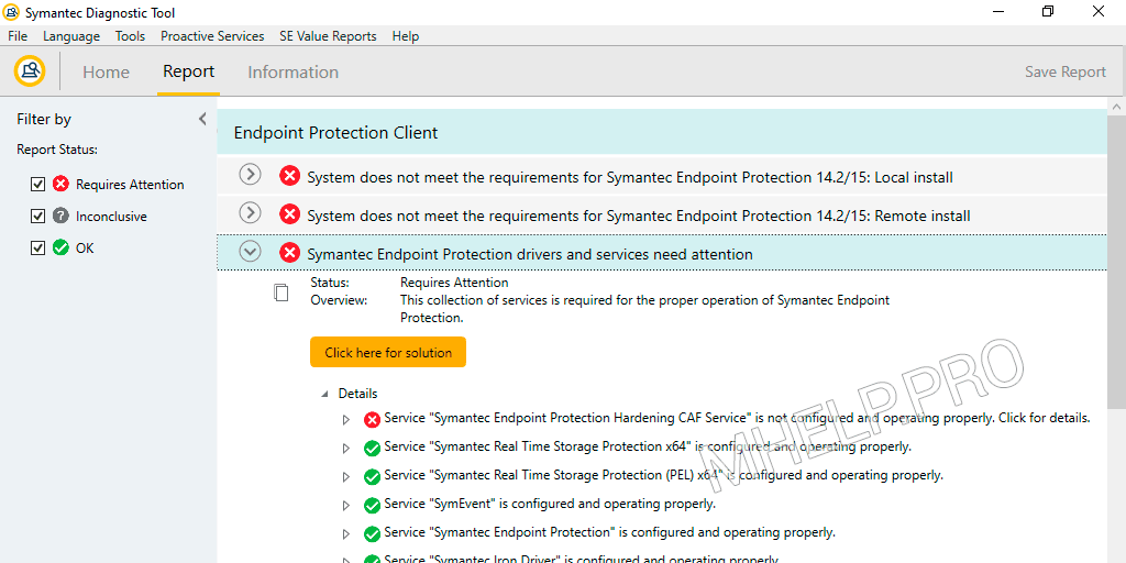 cannot uninstall symantec endpoint